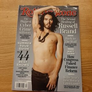 Rolling Stone Magazine Featuring Russell Brand - June 10, 2010